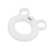 3.74" 20 Lbs Hand Grip Strengthener Hand Grip Ring for Strength Training White