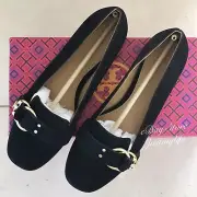 Tory Burch Marsden Smoking Slipper 49360, Perfect Black, Suede, Size 6, NIB