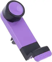 Homoyoyo 1pc Automotibe Air Conditioner Outlet Bracket Mobile Phone Holder for Holder for Mobile Phones Air Conditioning Ac for Ac Cell Phone Mount for Cellphone Bracket Purple Clip Car