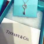 全新TIFFANY&CO. 蒂芙尼】TIFFANY KEYS愛心鑰匙純銀項鍊