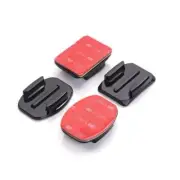 Adhesive Flat & Curved Mount for GoPro HERO 13/12/11/10/9/8/7/6/5/4/3/MAX
