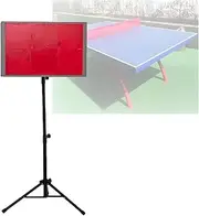 Table Tennis Rebound Board,360° Adjustable Training Device Return Board,Desktop/Floor Standing Dual Use,for School Gym