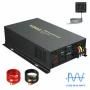 36V Inverter 5000W Power Pure Sine Wave 110V 220V Solar System Home Remote Home