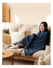 [DreamZ] Electric Throw Blanket 160X130cm in Blue