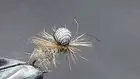 1 DOZEN HARE´S EAR PARACHUTE FLIES FOR FLY FISHING-PAR 32