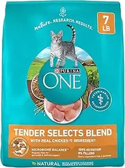 Purina ONE Tender Selects Blend Adult Dry Cat Food