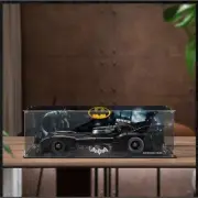 Acrylic Display Case with custom engraving for Lego Batmobile 76139