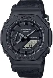 [Casio] G-Shock GA-2100BCE-1A 2100 Series Analog Digital Black Strap Men's Watch, Black Dial, 48.5 × 45.4 × 11.8 mm