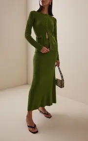 [Third Form] Wistful Knit Midi Skirt