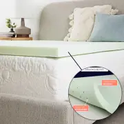 Mattress Topper Queen Cooling, Made In America Gel Memory Foam Mattress Topper
