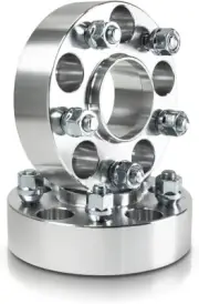 2 Qty 1.5" Hubcentric Wheel Spacers 5x115mm 70.3mm CB 12x1.5 Lug 5115170338B