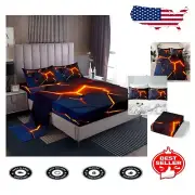 Stylish Full Size Honeycomb Bedding Set with Deep Pockets and 400 Thread Count