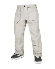 Volcom Roan Men's Snow Pants, Stone, Medium