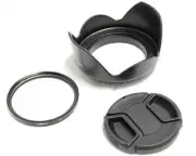 52mm Lens Hood Cap UV Filter Pentax For K-r K-x K-m K-7 K200D K100D K10D _SX