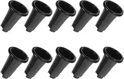WEKADRIN 10Pcs Multi Functional Plastic Plant Nursery Pots for Gardening Durable Lightweight Containers with Drainage for Home and Balcony Planting
