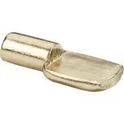 1000 Pack Polished Brass 5 mm Spoon Shelf Support Pin Cabinet Furniture 1306PB