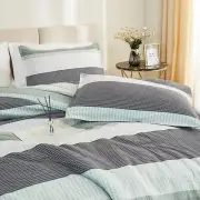 full Size Comforter Set Sage Green - 3 Pieces full