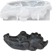 Candle Mold,Resin Casting Mold Silicone Kit - Flexible Animal Shape High Precision Reusable Moulds for Epoxy Crafts Decorating Making Halloween Mothers' Day