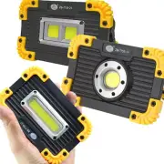 100000LM LED Work Light Rechargeable Emergency Flood Lamp Stand Ultra Bright