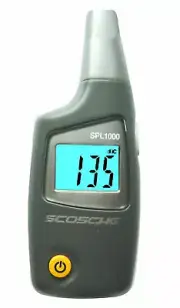 Scosche SPL1000F 135DB Max SPL Meter