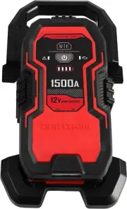 CRAFTSMAN 3-In-1 Lithium Jump Starter Portable Power Pack, 1500 Peak Amps, 12 Vo