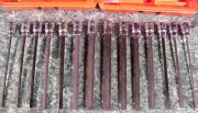 14pc 3/8 Dr 4-1/4" Extra Long HEX BIT SOCKET SET Metric and SAE w/ Case CVR inch