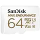 SanDisk 64GB 64G microSDXC【Max Endurance】microSD SD V30 U3 4K C10 錄影記憶卡