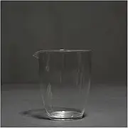 YUERD910 175ml Heat Resistant Glass Cha Hai High Borosilicate Transparent Fair Cups Chinese Kung Fu Tea Service Glass Teacup Tea Mug (Color : A)