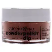 Pro Powder Polish Nail Colour Dip System - Brick Orange by Cuccio Colour for ...