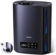 CONOPU Humidifier, 6L Humidifier Bedroom for Large Rooms, 60h Aroma Diffuser for Bedroom, Children's Room, Plants, 300 ml/h, Black