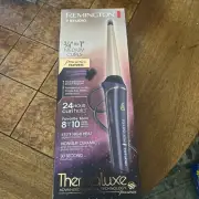 Remington Pro Thermaluxe 3/4 - 1" Curling Iron 24 Hour Curl Hold Ceramic Barrel