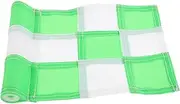GANAZONO Checkered Golf Flags for Practice Stylish Durable Design Enhances Backyard Gameplay Versatile Mini Putting Green Accessories