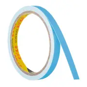0.4 Inch x 16.5 Feet Glow in the Dark Tape, 1 Roll Tape, Cyan