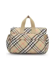 Burberry JR Medium Check Duffle Bowling Bag