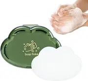 Hand Soap Sheets - 50 /Box Portable Paper Soap for Travel | Travel Cleaner, Disc Soap for Outdoor Activities, Hiking, Picnic, Survival