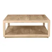 [James Lane] Coast Reclaimed Elm Square Coffee Table