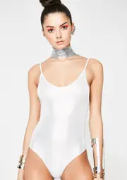 Chrome Knock Out Tank Bodysuit