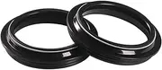 43x55x11 Front Fork Oil Seal & Dust Cover For KDX200 KDX220R KDX250 KLX250R KLX300 R KLX300R ZX750 1991-2008 2009 2010(2pcs dust cover)