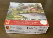 1000 pc. Thomas Kinkade 2020 Red Barn Retreat Puzzle New
