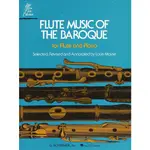 FLUTE MUSIC OF THE BAROQUE ERA 巴洛克曲集 長笛含鋼琴伴奏 曲目在內容MOYSE著