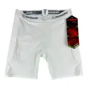 Womens Padded Sliding Shorts XL White New McDavid 723T
