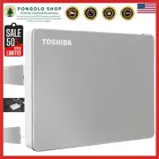 Elegant 2TB Canvio Flex External Hard Drive - Cross-Compatible for PC & Mac