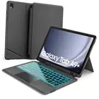 Keyboard Case for Samsung Galaxy Tab A9+ 11 inch，7 Colors Backlit & Touchpad