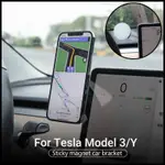 ⚡ 特斯拉 MODEL 3 2021 型號 Y 配件車載電話柱手機支架, 適用於 IPHONE 12 12PRO 13