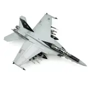 1/72 US F/A F18 Super Hornet Strike Fighter Jet Alloy Aircraft Plane Model Gift