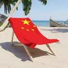 China Flag Beach Towel