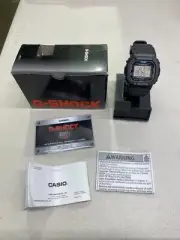 Casio G-Shock Illuminator Black Day-Date Indicator Digital Watch 47mm DW5600E-1V