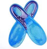 Work Boots Gel Insoles Shoe Inserts Orthotic Arch Support Pads Massaging Feet