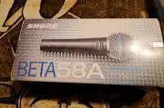 Shure BETA 58A Supercardioid Dynamic Vocal Microphone