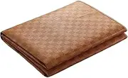 Bamboo Bed Mat Summer Cooling Mattress - Foldable Rattan Sleeping Mat Cool Pad Anti-Slip Smooth ( Color : Natural , Size : 150*19